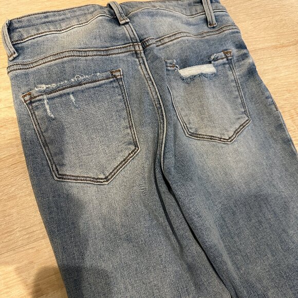 Lovervet by Vervet High Rise Skinny distressed Jeans size 25 - Picture 11 of 16